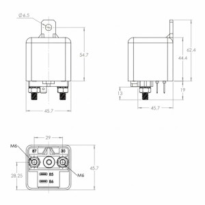 COUPLEUR DE BATTERIE CYRIX-CT 12/ 24 V - 120 AH - VICTRON