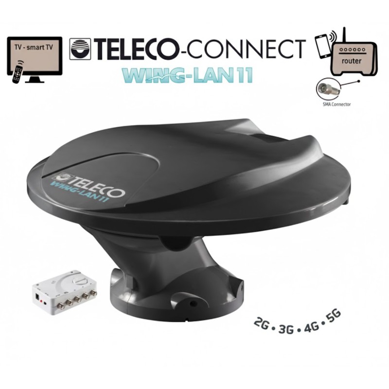 ANTENNE WING LAN 2 EN 1 - TELECO