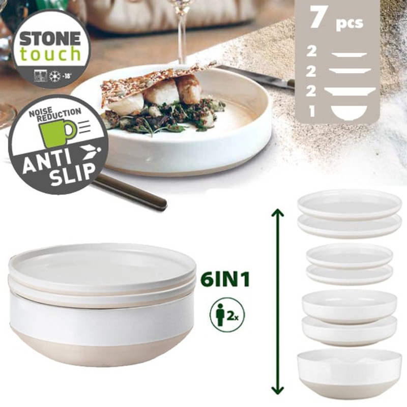 PACK VAISSELLE 6 IN 1 ODETTE